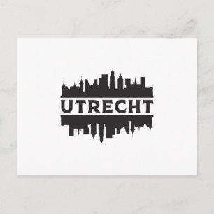 Postal Utrecht City Cityscape Skyline Travel Funny Gift