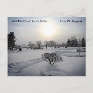 Postal Utsikt från Pia och Sörens fönste...