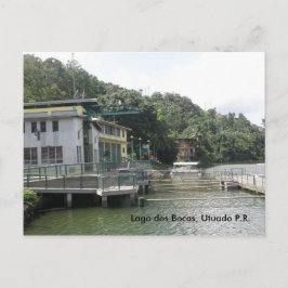 Postal utuadodosbocas2009 (12), Lago dos Bocas, Utuado...