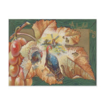 Uva de pavo Molino de viento Hoja de otoño