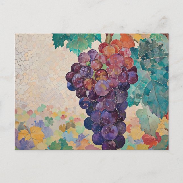 Postal Uvas (Anverso)