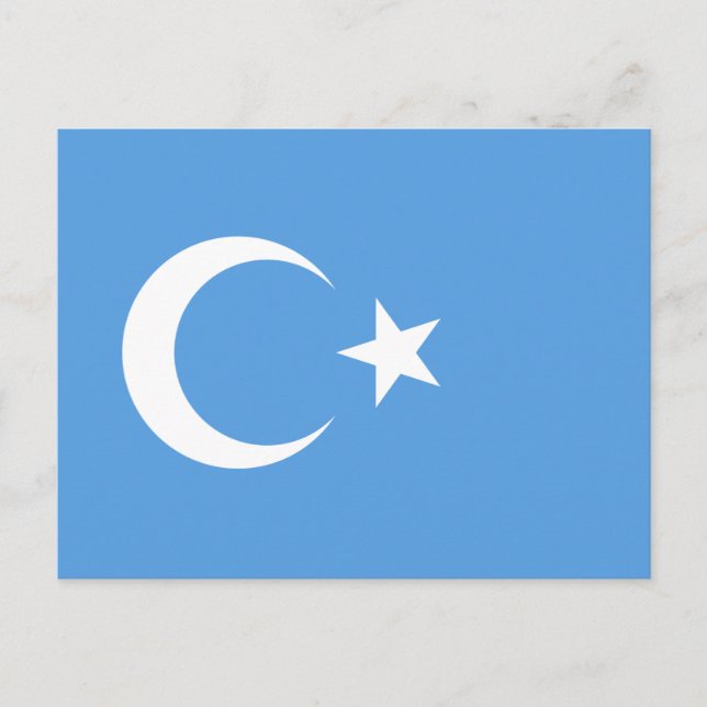 Postal Uyghur/ Turkestán Oriental (Anverso)