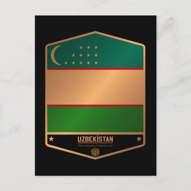 Postal Uzbekistán (Anverso)