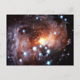 Postal V838 Monocerotis Red Supergigante Estrella Hubble
