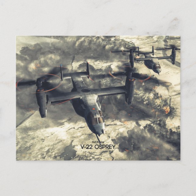 Postal V-22 Osprey (Anverso)
