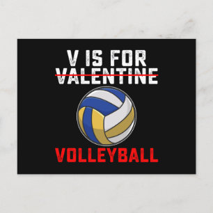 Postal V Es Para El El día de San Valentín Deportivo De V