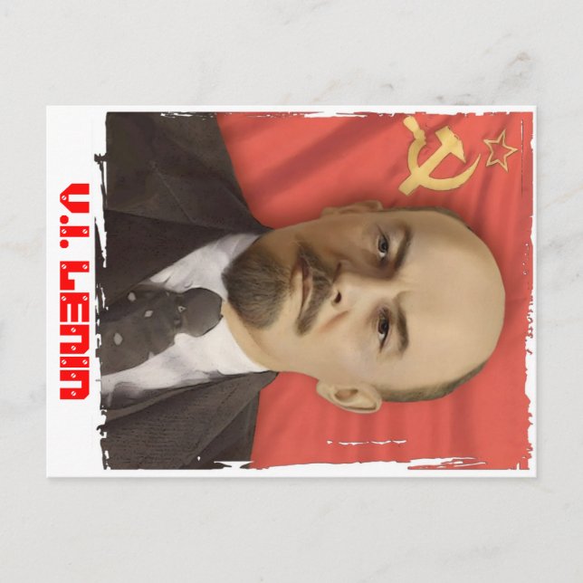 Postal "V.I. LENIN" (Anverso)