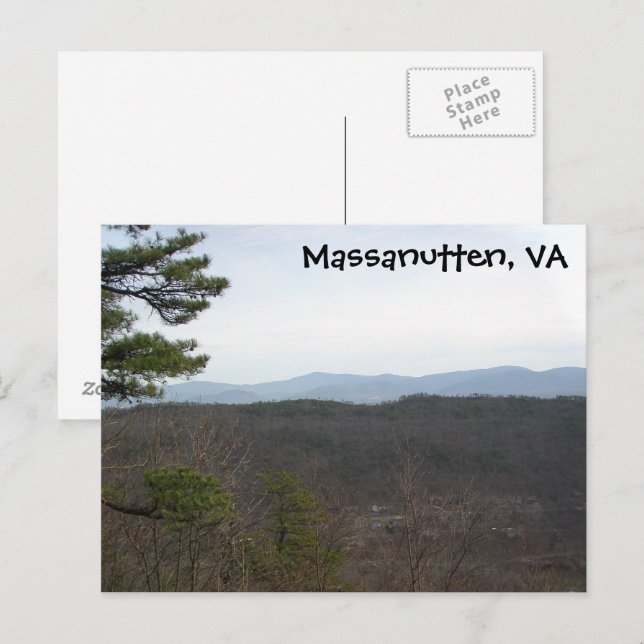 Postal VA de Massanutten, Postcard (Anverso / Reverso)