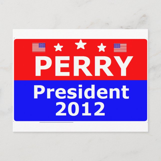 Postal Va Perry 2012 (Anverso)