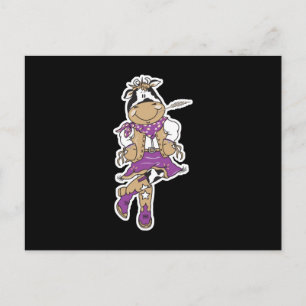 Postal Vaca Chica de vaca dulce