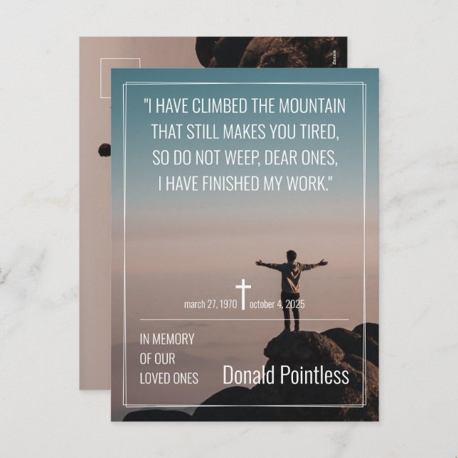 Postal vacacional Lifeworks 002 (Anverso / Reverso)