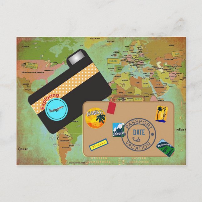 Postal Vacacionar (Anverso)