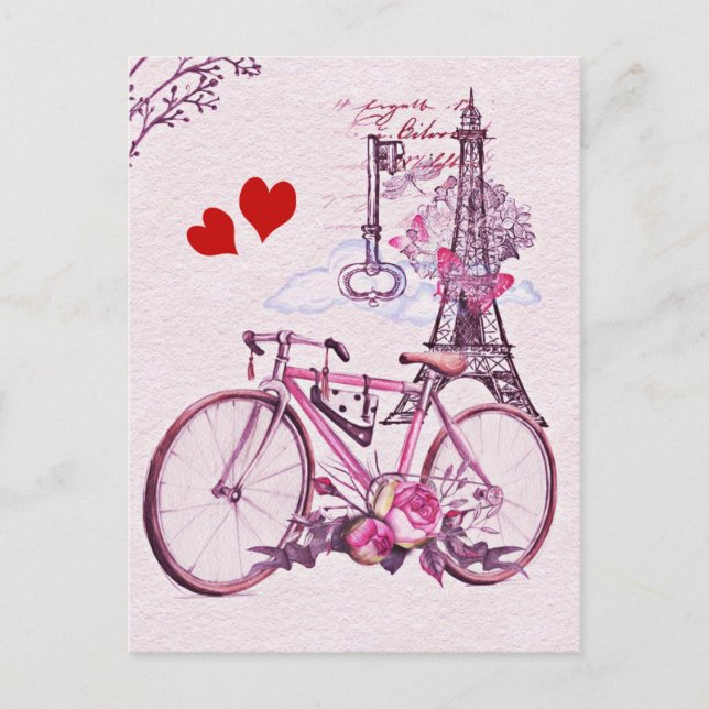 Postal vacaciones de San Valentín (Anverso)