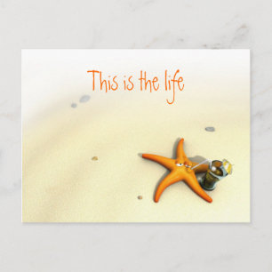 Postal Vacaciones de Starfish