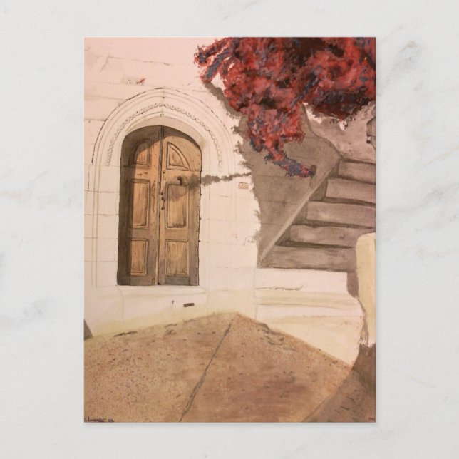 Postal Vacaciones en Grecia (Anverso)