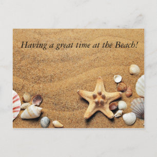 Postal Vacaciones en la playa