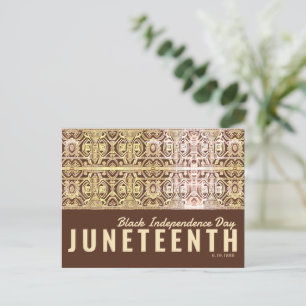 Postal Vacaciones en negro