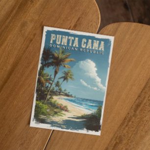 Postal Vacaciones en Punta Cana: Recuerdos con un toque V