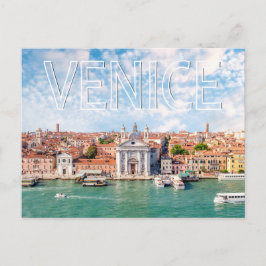 Postal Vacaciones en Venecia Italia