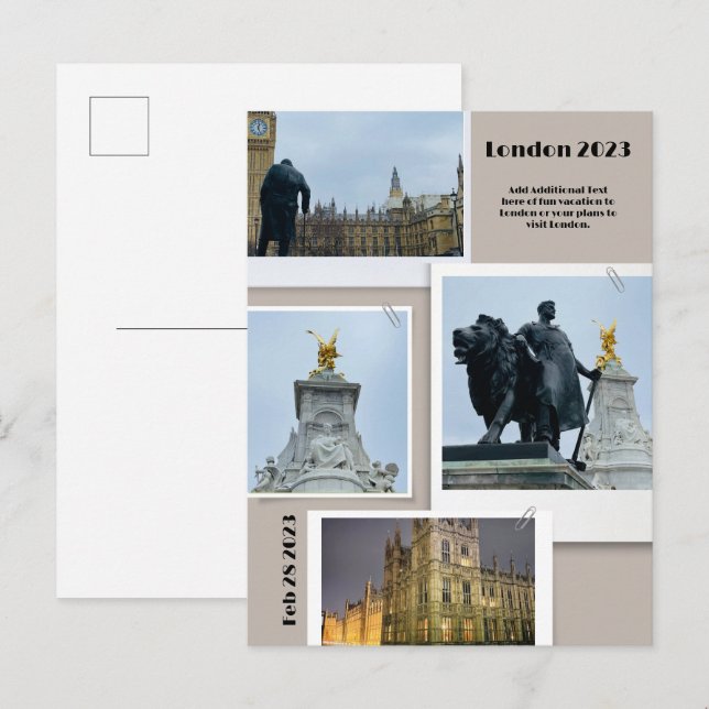 Postal Vacaciones personalizadas