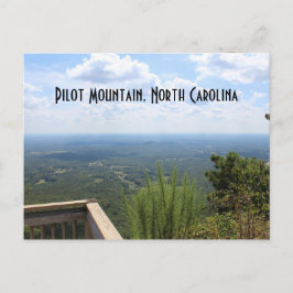 Postal Vacaciones piloto en montaña Keepsake Carolina del