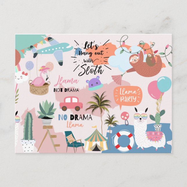 Postal Vacaciones/Viajes (Anverso)