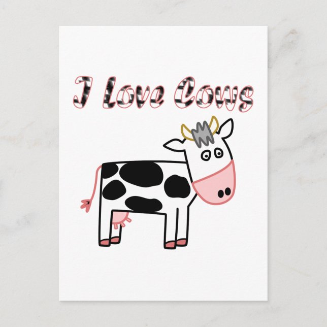 Postal Vacas (Anverso)