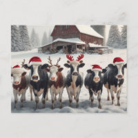 Vacas divertidas Navidades