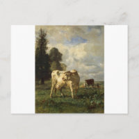 Vacas en el campo por Constant Troyon