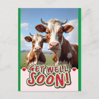Postal vacas mejoren pronto