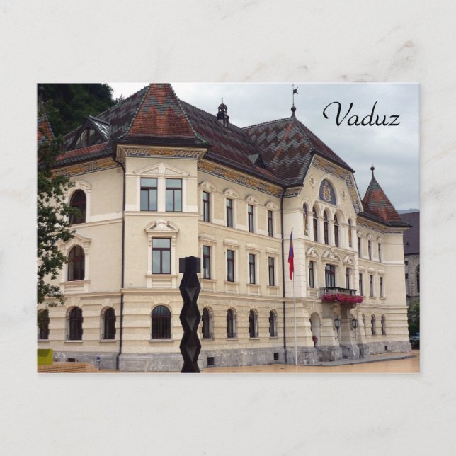 Postal vaduz bldg (Anverso)