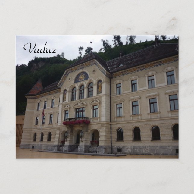 Postal vaduz bldg (Anverso)
