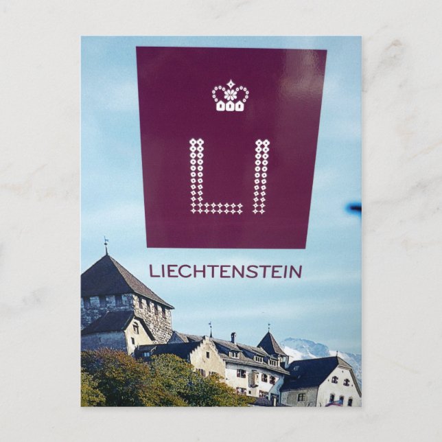 Postal vaduz li (Anverso)