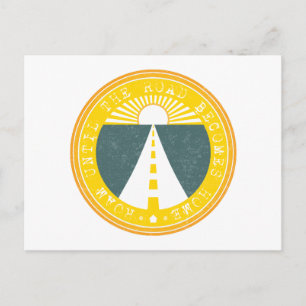 Postal vagar hasta que el camino llegue a casa