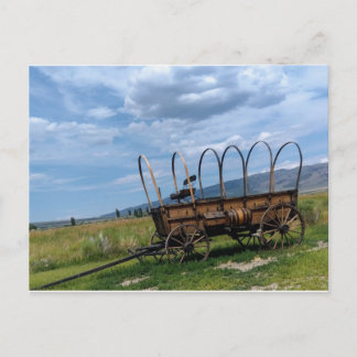 Postal Vagón de réplicas en la ciudad de las rocas, Idaho