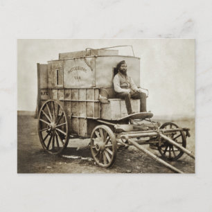 Postal Vagón Fotográfico de Roger Fenton Realismo Fotográ