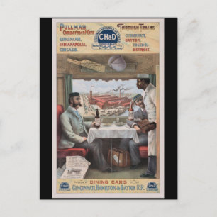 Postal vagones de tren de Pullman