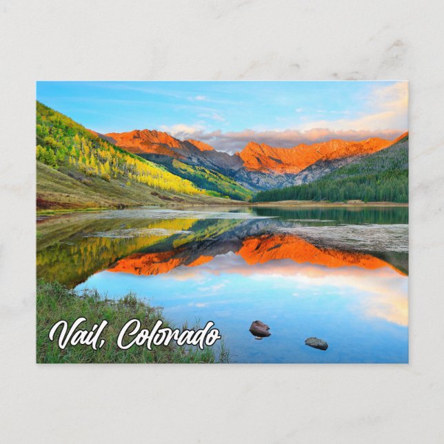 Postal Vail, Colorado, Estados Unidos (Anverso)