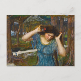 Postal Vain Lamorna Study for Lamia by Waterhouse