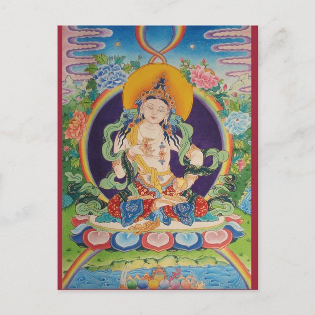 Postal Vajrasatva (Anverso)