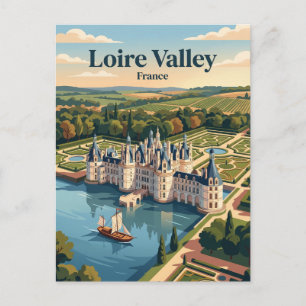 Postal Val de Loire Francia