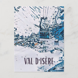 Postal Val d'Isère Station de ski
