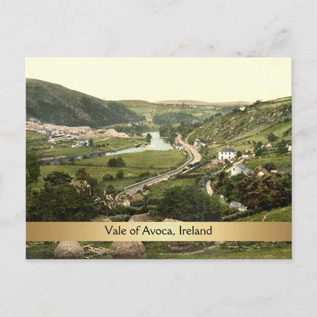 Postal Vale de Aguacate II, condado de Wicklow, Irlanda (Anverso)