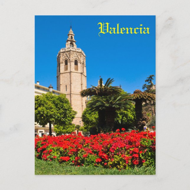 Postal Valencia (Anverso)