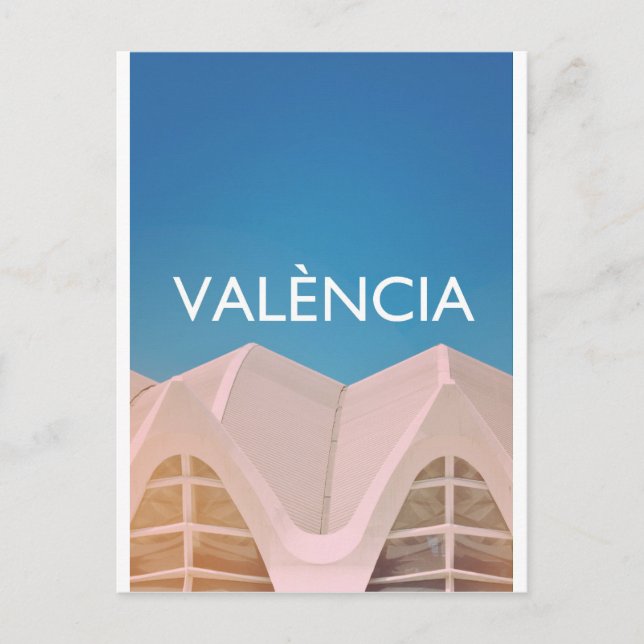 Postal Valencia (Anverso)