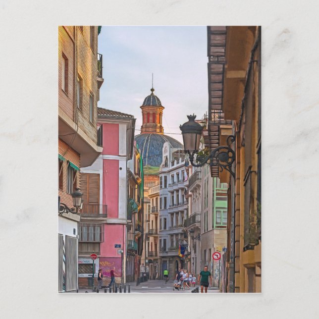 Postal Valencia. #10. (Anverso)