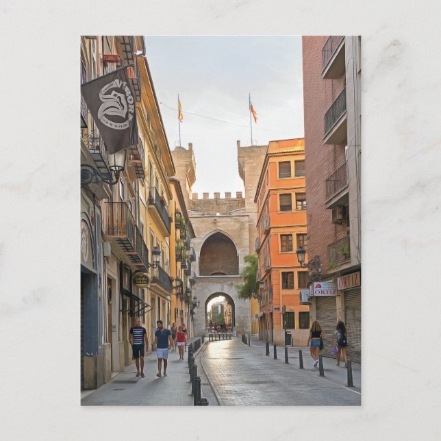 Postal Valencia. #7. (Anverso)