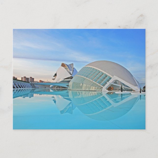 Postal Valencia - Ciudad de las Artes y las Ciencias (Anverso)