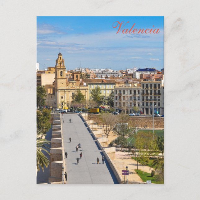 Postal Valencia (España) (Anverso)