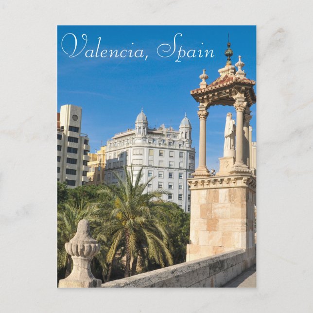Postal Valencia (España) (Anverso)